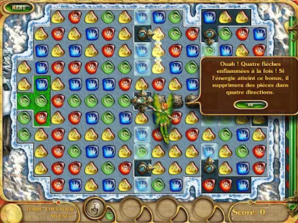 Jeu de réflexion 4 Elements