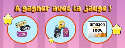 Cadeaux à gagner pour la rentrée