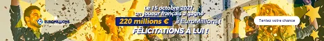 Grand gagnant français à l'EuroMillions