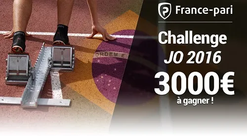 Challenge Jeux Olympiques sur France Pari