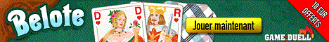 Découvrez GameDuell Belote