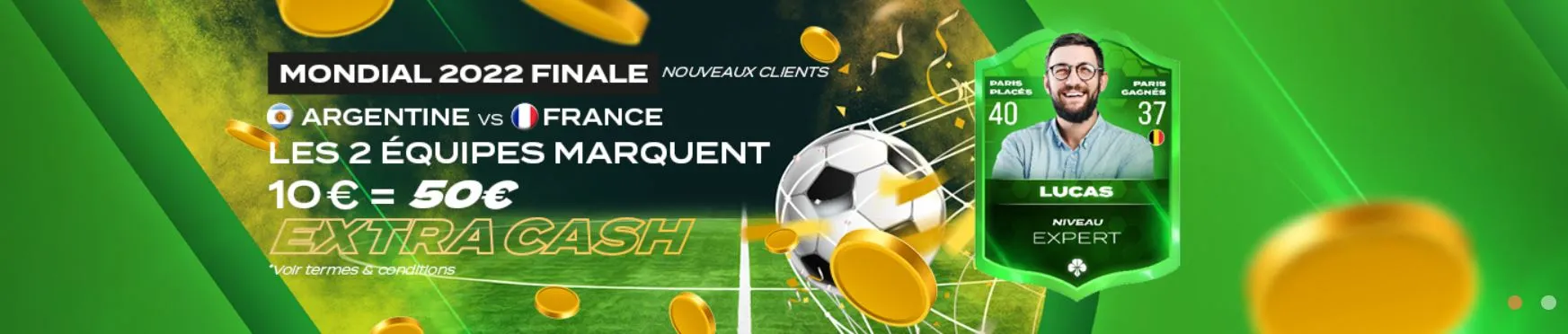 Promotion Golden Palace Sport sur Argentine France