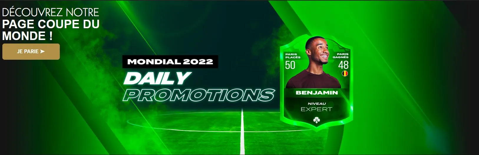 Promotions Golden Palace Sport pour la Coupe du Monde