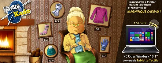 Gagnez un pc portable sur le nouveau jeu gratuit