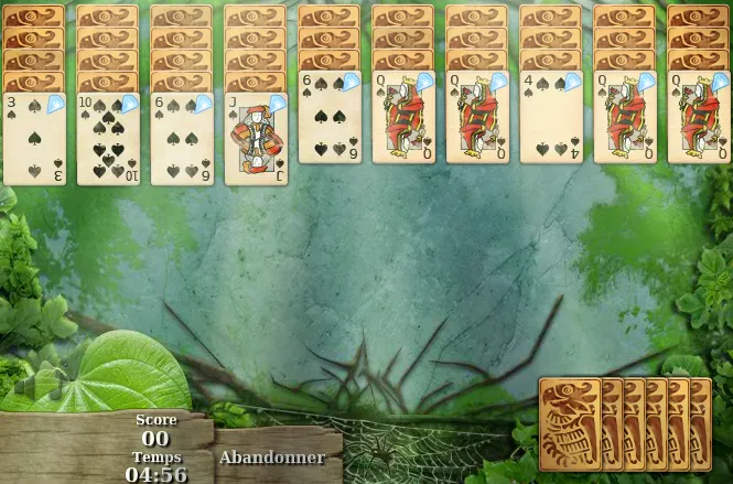 Jeu de cartes Jungle Spider Solitaire