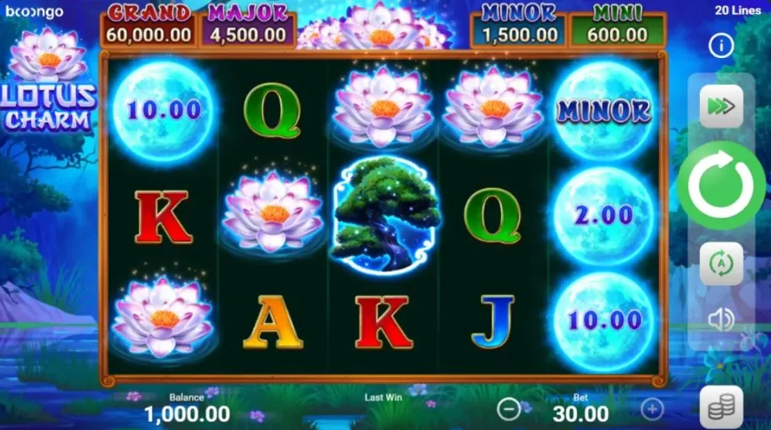 Lotus Charm by Booongo