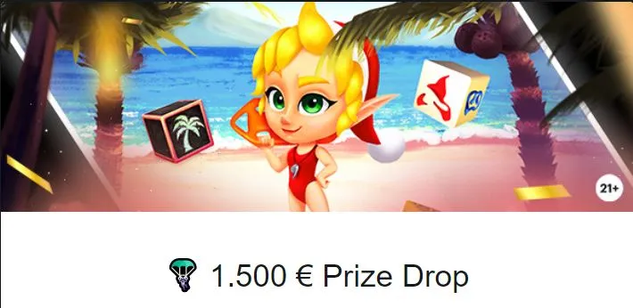 Prize Drop sur Napoleon Games