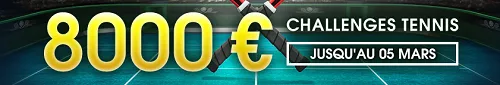 Gagnez jusqu'à 8000€ sur Netbet en pariant sur le tennis