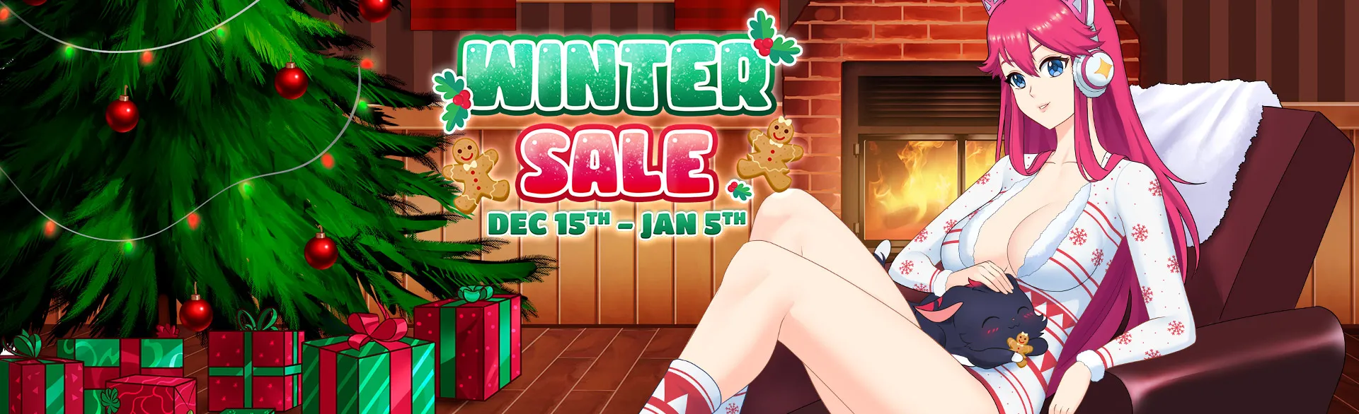 Winter Sale 2022 sur Nutaku