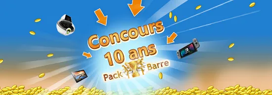 Concours Packbarre pour gagner des cadeaux