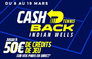 Offre Parions Sport sur le tournoi de tennis d'Indian Wells