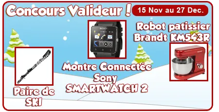 Cadeaux concours Tirocado