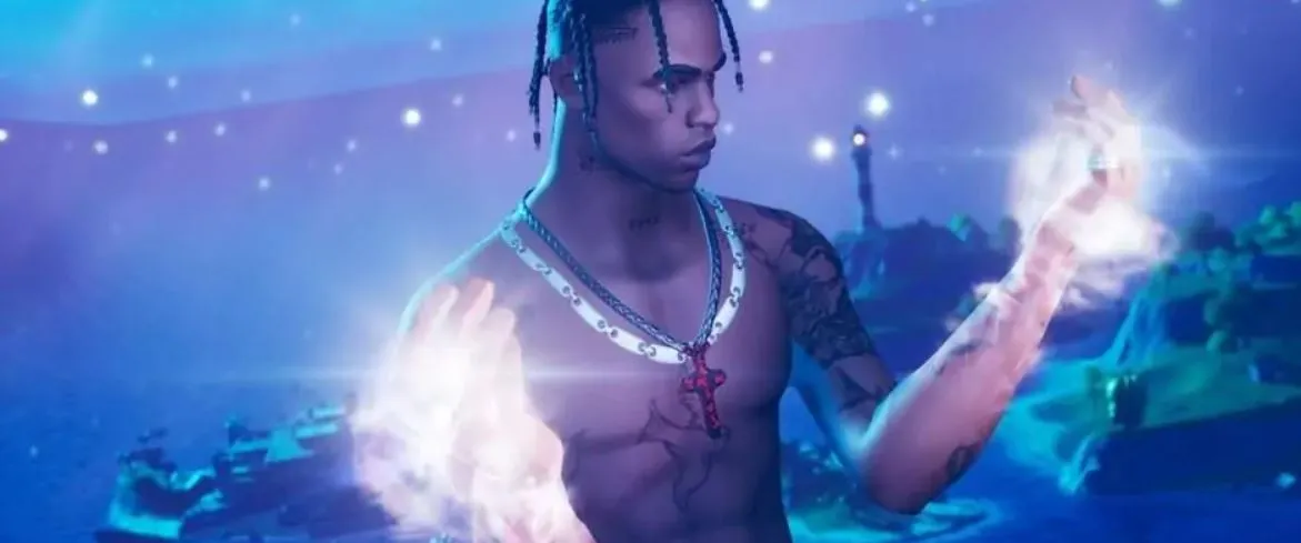 Concert virtuel de Travis Scott dans le Métavers