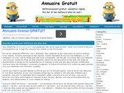Annuaire gratuit