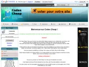 Codes Cheap