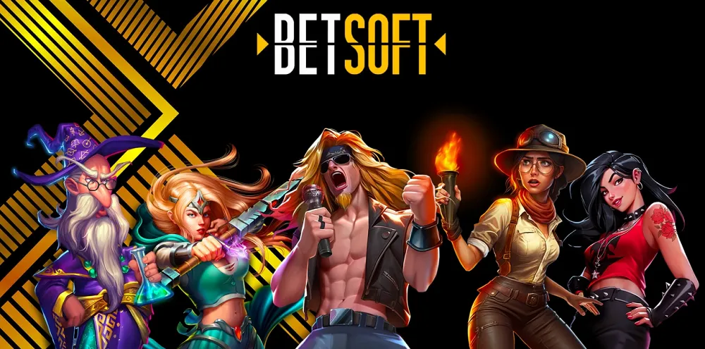 Personnages emblématiques des jeux de casino Betsoft avec graphismes 3D immersifs et style unique de l’éditeur