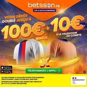 S'inscrire sur Betsson