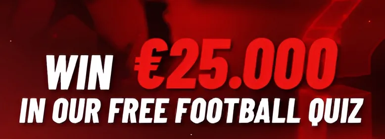 Bingoal Sport propose un quiz de football gratuit avec 25.000 euros à gagner