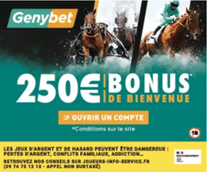 S'inscrire sur Genybet Turf