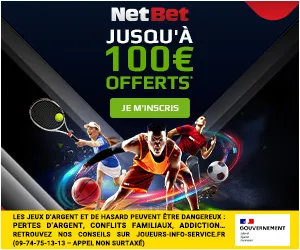 S'inscrire sur Netbet