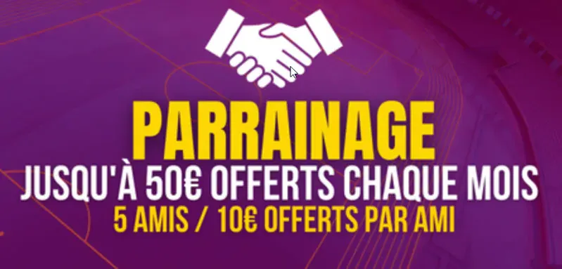 Parrainage sur Feelingbet