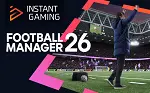 Image Football Manager 26 avec logo Instant Gaming