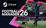 Image Football Manager 26 avec logo Steam
