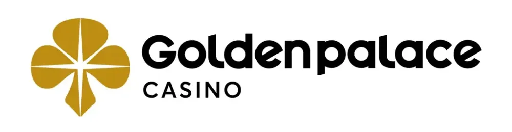 Logo officiel du Golden Palace Casino, partenaire du lancement de Fortuna Casino en Belgique