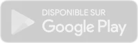 Logo officiel grisé Google Play