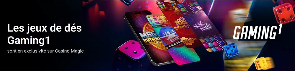 Jeux de dés Gaming1