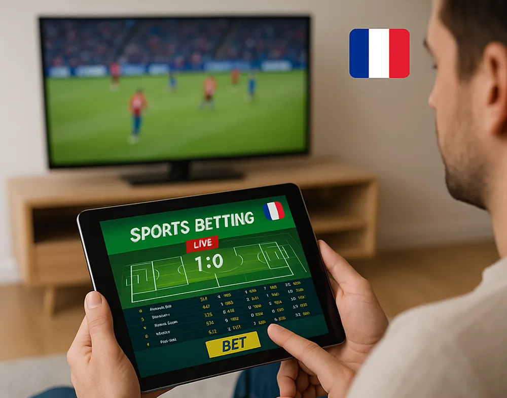 Joueur pari sportif français
