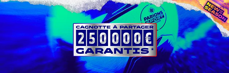 Promotion Parions Sport : cagnotte de la reprise Ligue 1 avec 250000€ garantis à partager entre parieurs