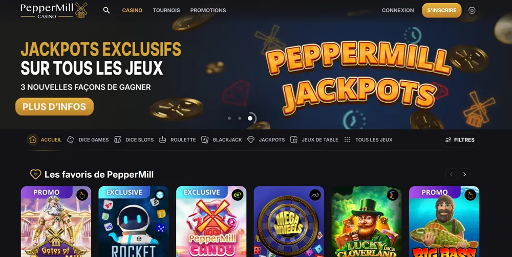 Peppermill casino présentation