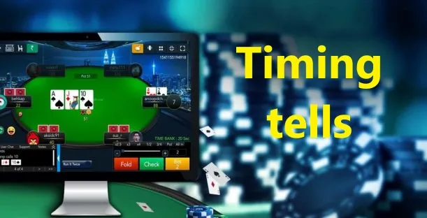 Timing tells poker en ligne