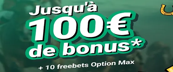 Offre PMU.fr avec jusqu’à 100€ de bonus et 10 freebets Option Max pour booster vos paris hippiques en ligne