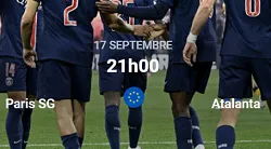 Affiche PSG – Atalanta du 17 septembre à 21h, match de Ligue des champions lié aux favoris du Ballon d’Or 2025