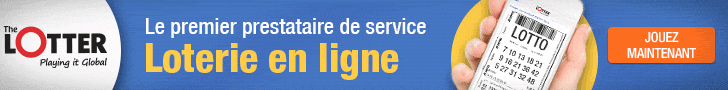 Bannière promotionnelle pour jouer à la loterie internationale en ligne