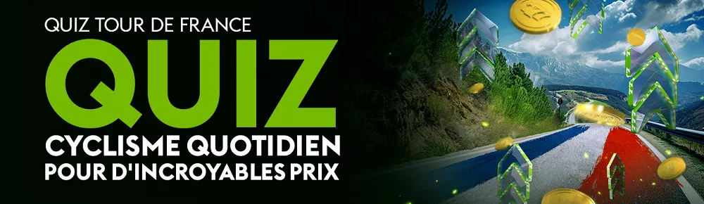 Quiz Tour de France Bet777 avec récompenses à gagner : test cyclisme quotidien et cadeaux à remporter en ligne
