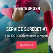 BetBurger, service de surebet numéro 1 avec plus de 100 000 clients dans le monde, rejoignez la plateforme de paris
