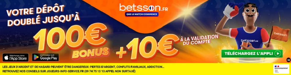 Créez votre compte Betsson.fr