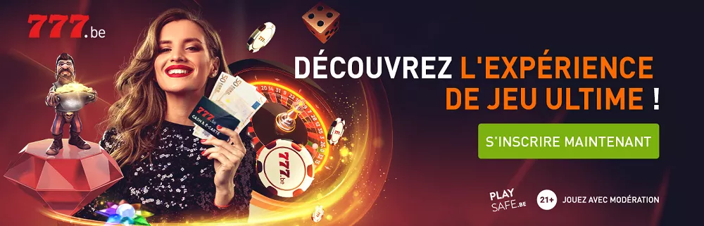 Découvrez Casino777 et inscrivez-vous