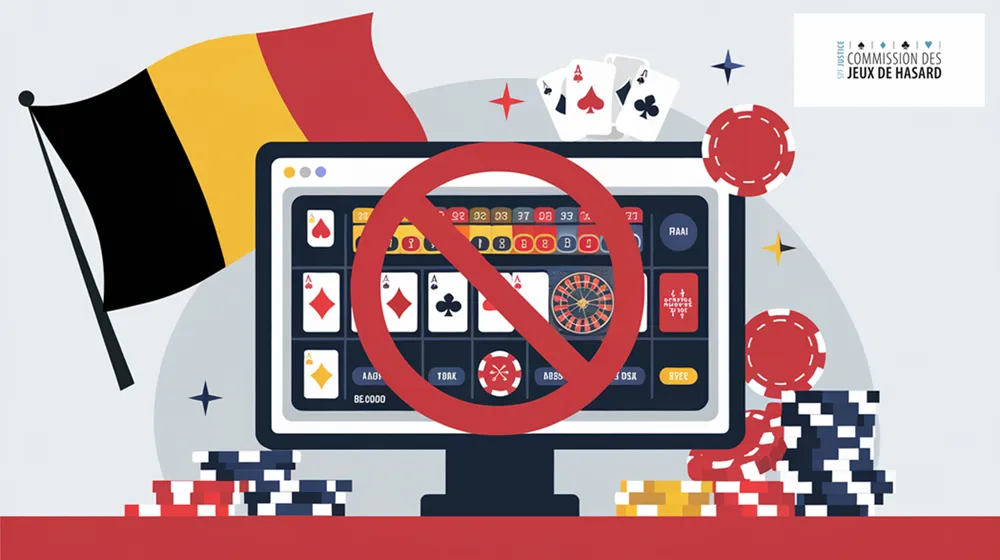 Interdiction de casino en ligne en Belgique avec la Commission des Jeux de Hasard et le système EPIS de protection