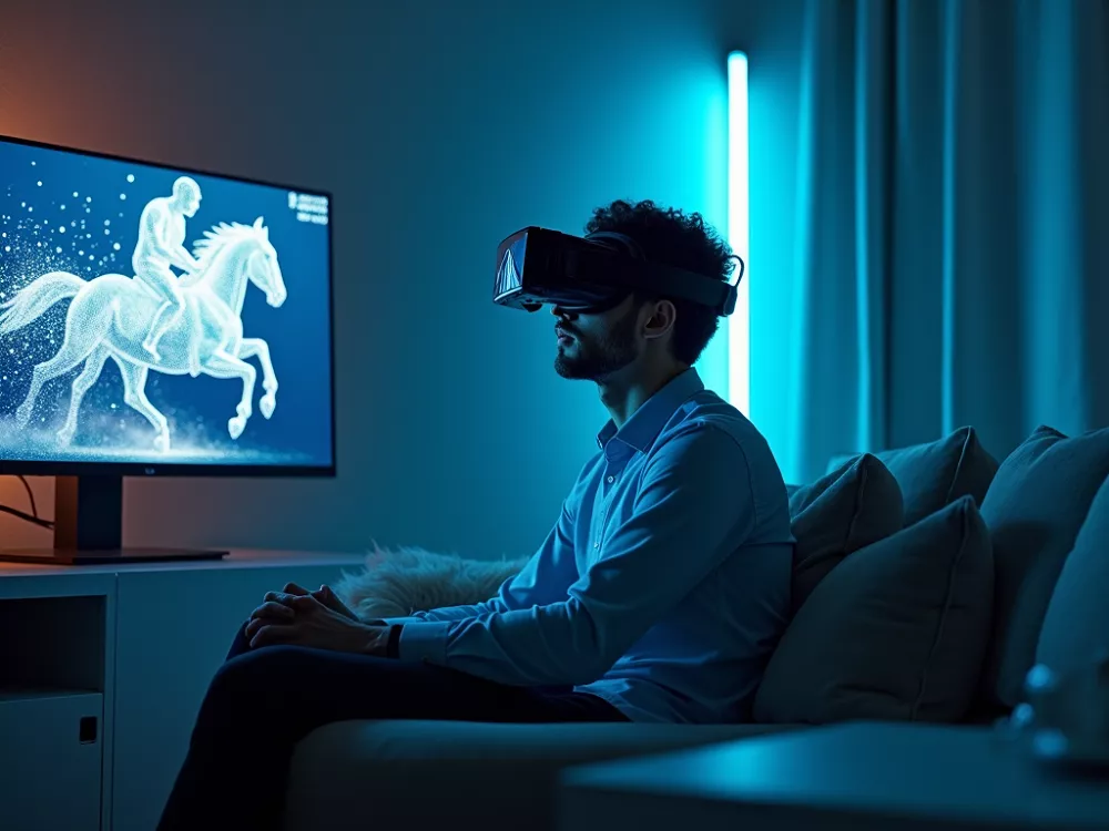 Courses de chevaux virtuelles