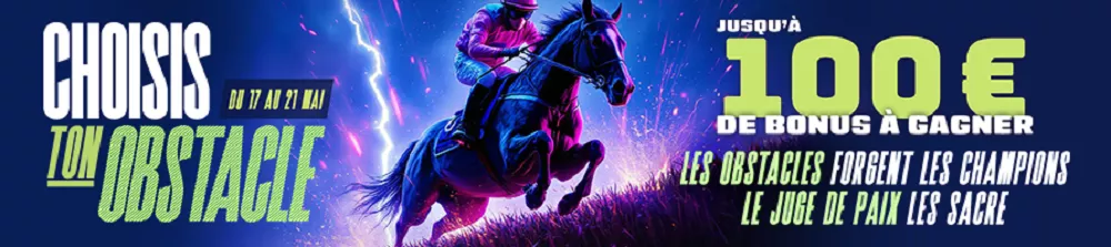 Genybet Turf: Choisis ton Obstacle