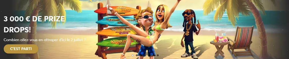 Goldenpalace : 3000 € de prix cash à décrocher sur les jeux Betsoft