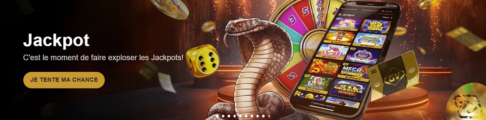 Les jackpots sur Golden Vegas Casino