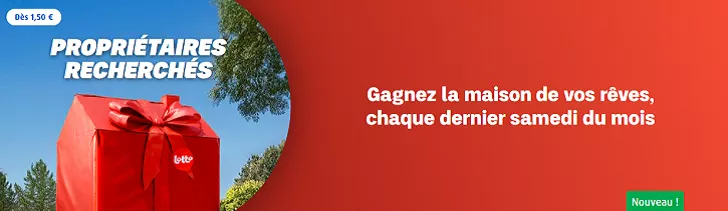 Gagnez une maison grâce au Lotto belge