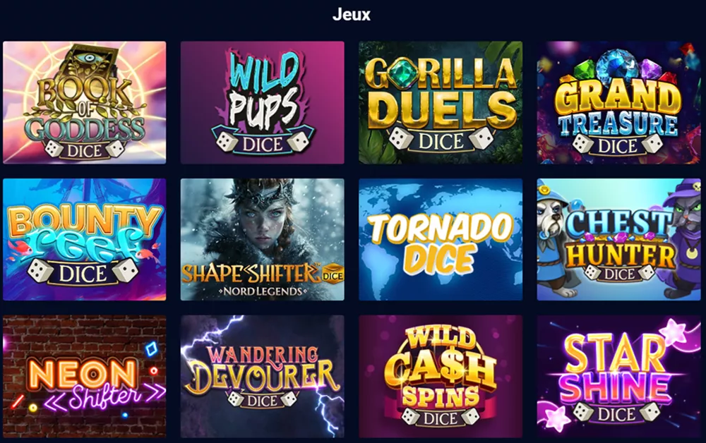 Jeux Air Dice du tournoi de Magic Betting Casino