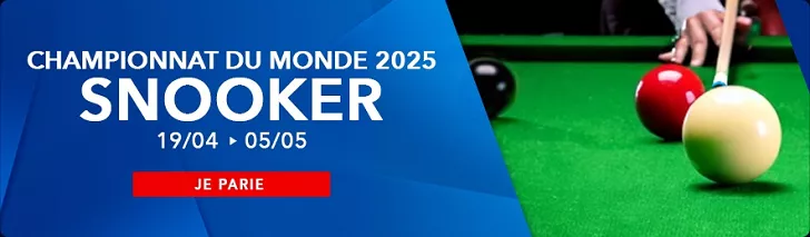 Inscrivez-vous sur Magic Betting et pariez sur le snooker
