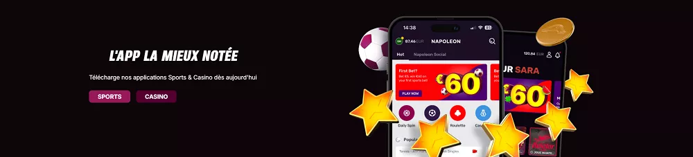 Découvrez l'application Napoleon Games